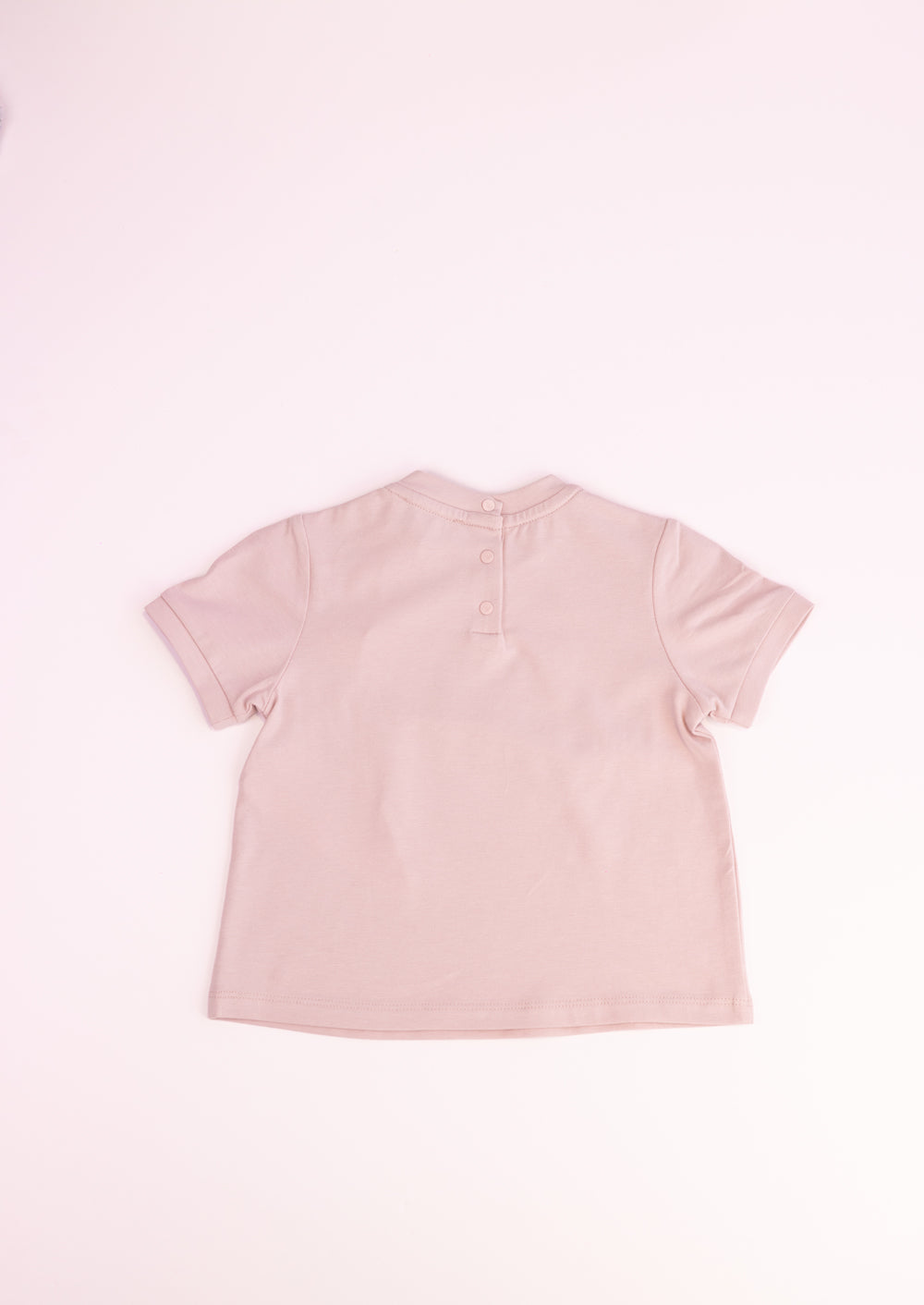 T-shirt with Logo Glossy White