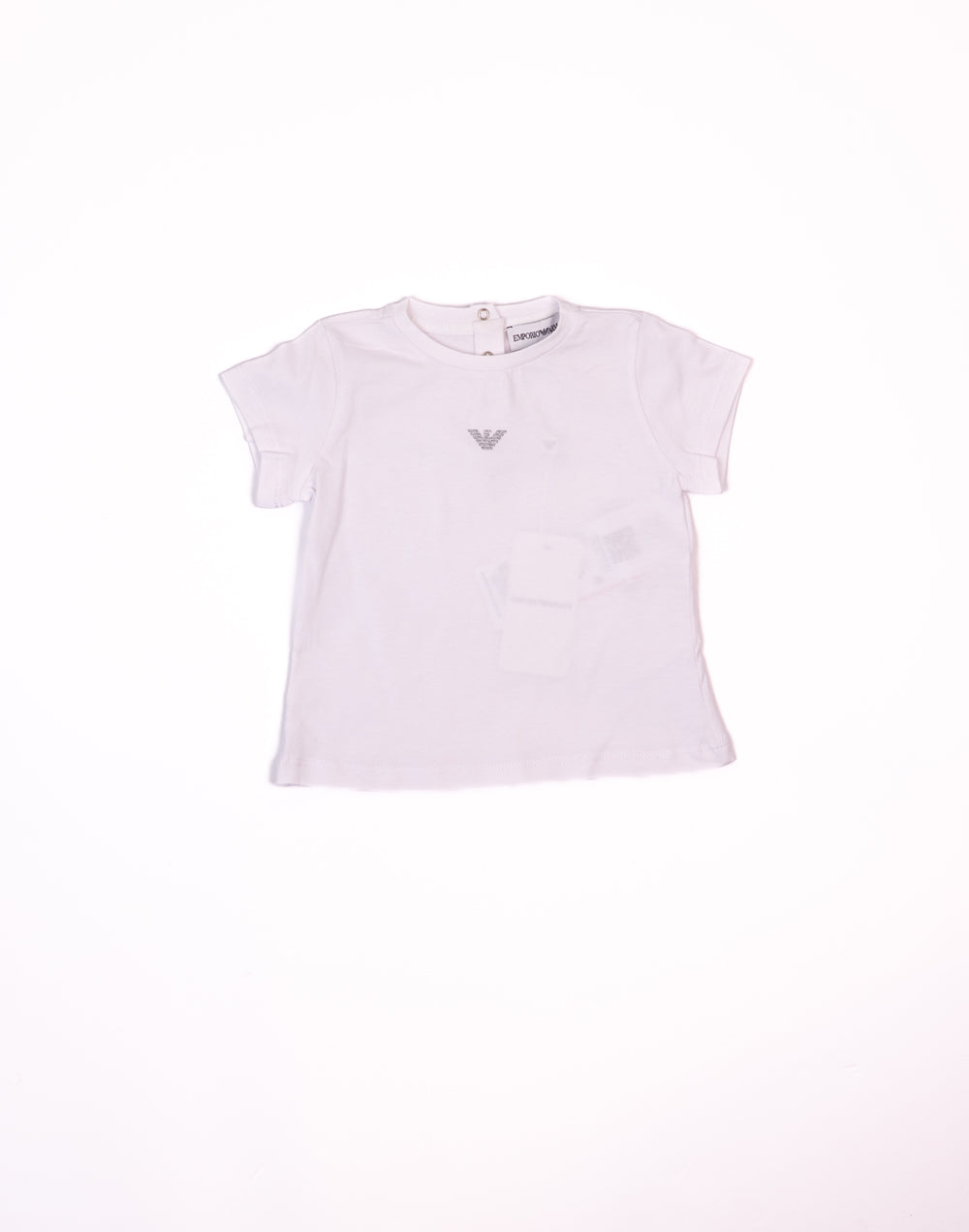 T-shirt Basic with Silver Glitter Logo