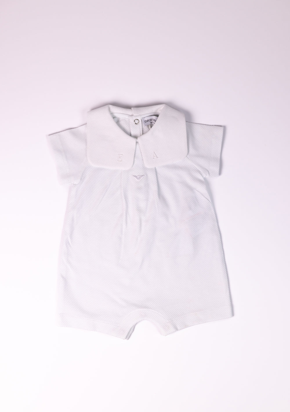 Emporio Armani Piqué with Logo on the Collar