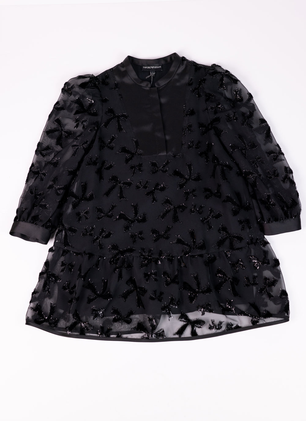 Emporio Armani Organza Lurex Dress