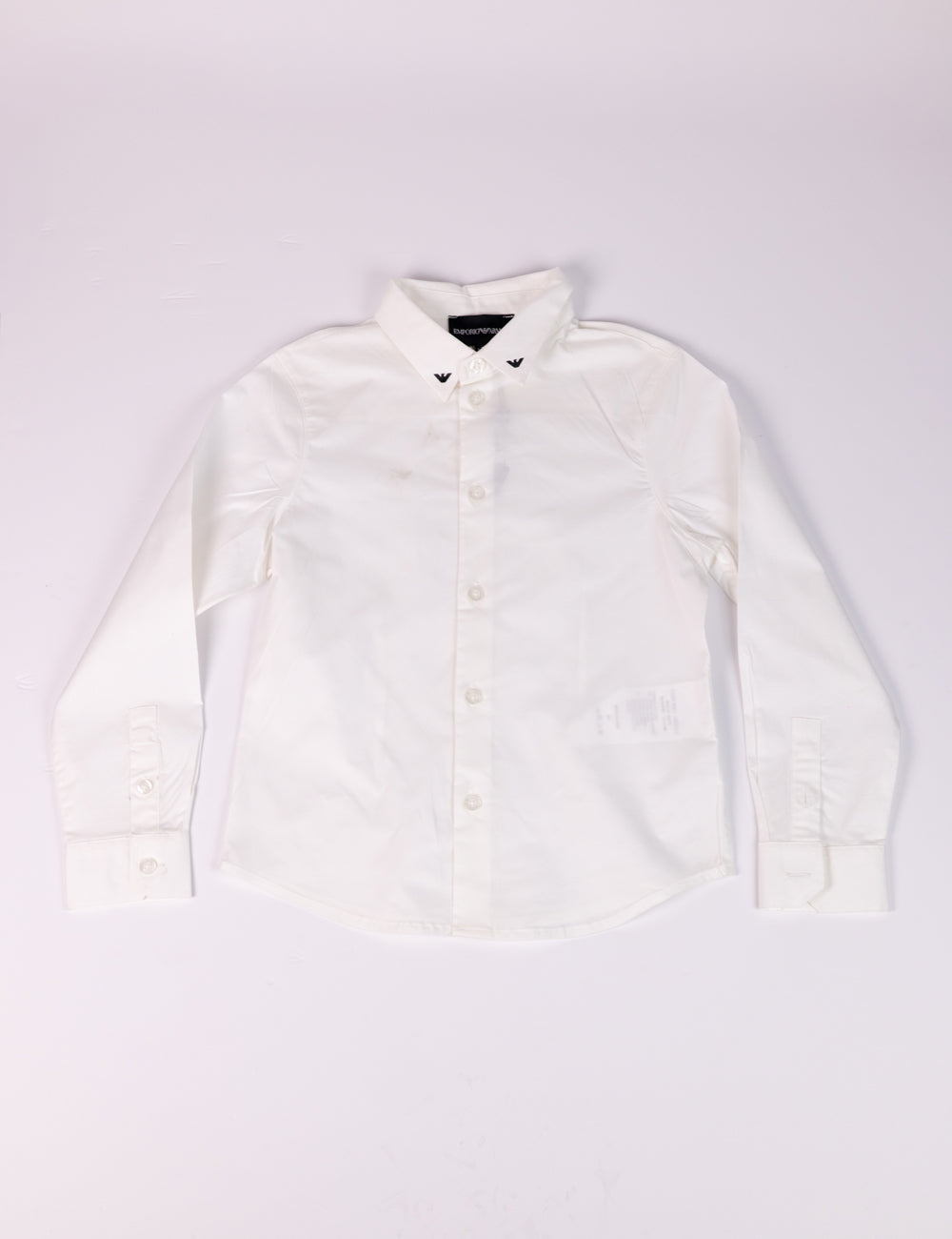 Emporio Armani Shirt with Eagle Logo on Collar