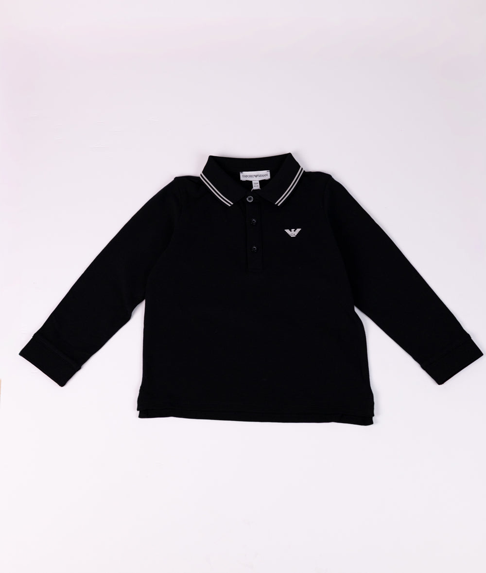 Long Sleeves Basic Polo