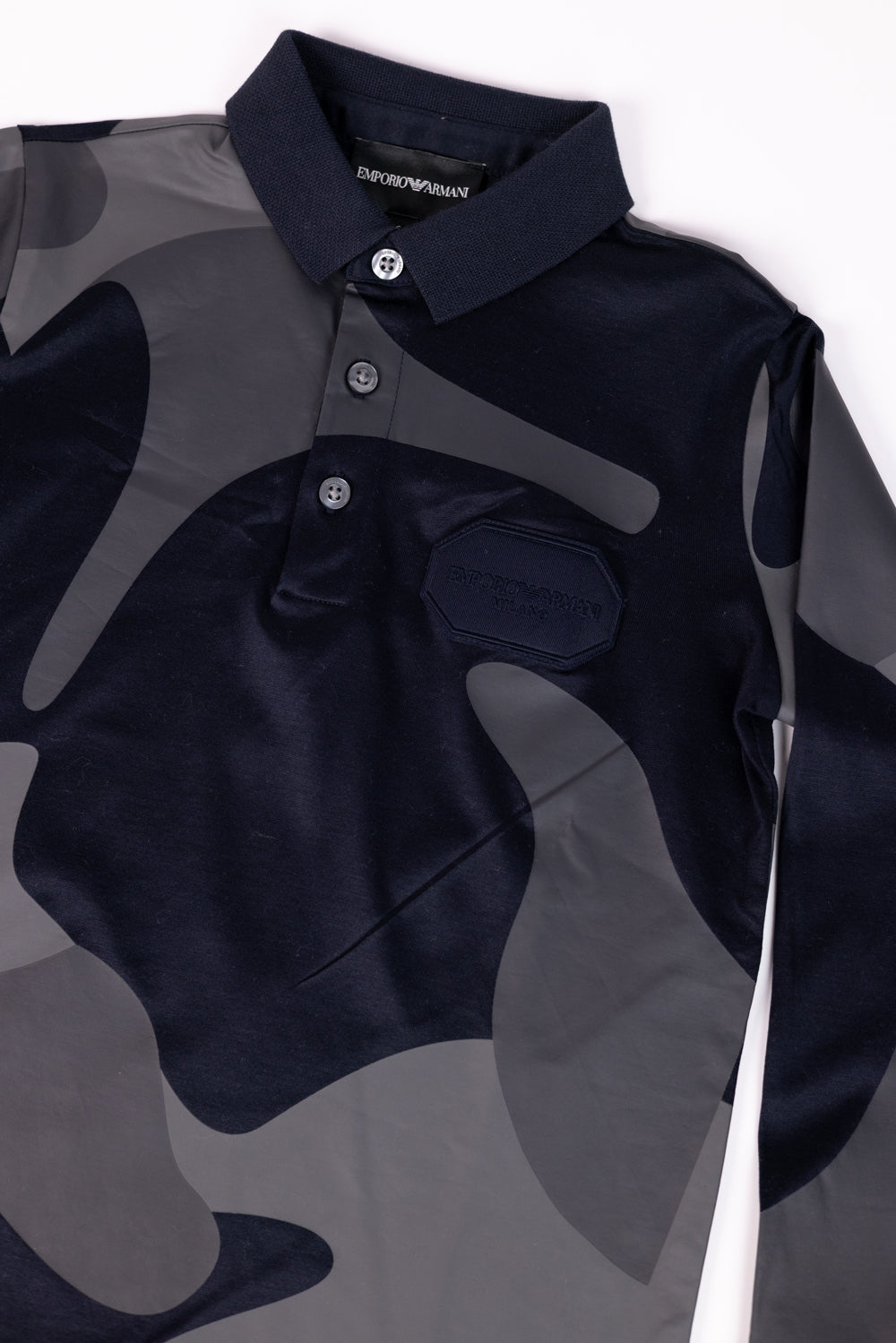 Camouflage Long Sleeves Polo