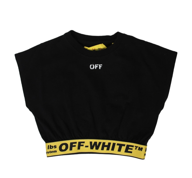 Logo-underband short sleeve T-shirt