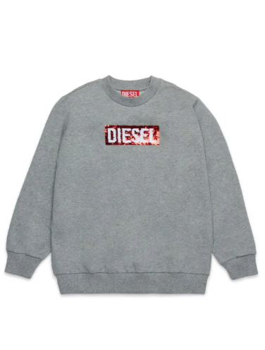 Sequin- Logo Sweater