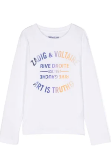Printed Logo Long   Sleeves T-shirt
